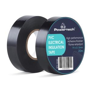 POWERTECH μονωτική ταινία υψηλής αντοχής PT-1030, 19mm, 20m, μαύρη | Εργαλεία | elabstore.gr