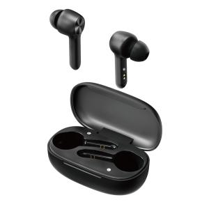 POWERTECH earphones με θήκη φόρτισης Shell, True Wireless, μαύρα | Αξεσουάρ κινητών | elabstore.gr