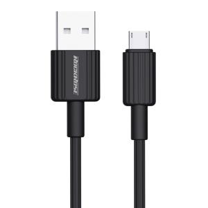 ROCKROSE καλώδιο Micro USB σε USB Arrow AC, 2.4A, 1m, μαύρο | Αξεσουάρ κινητών | elabstore.gr