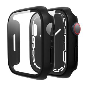 ROCKROSE θήκη & tempered glass Aegean για Apple Watch 7, 45mm, μαύρη | Αξεσουάρ κινητών | elabstore.gr