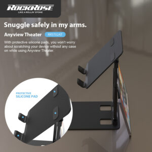 ROCKROSE βάση tablet Anyview ease, ρυθμιζόμενη, αναδιπλούμενη, μαύρη | Tablet - Parts | elabstore.gr