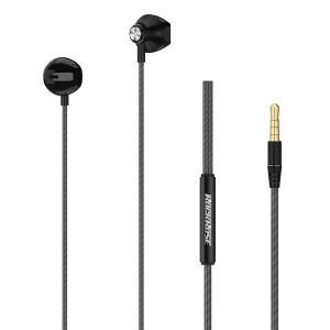 ROCKROSE earphones με μικρόφωνο Sense MC, 3.5mm, 1.2m, μαύρα | Αξεσουάρ κινητών | elabstore.gr