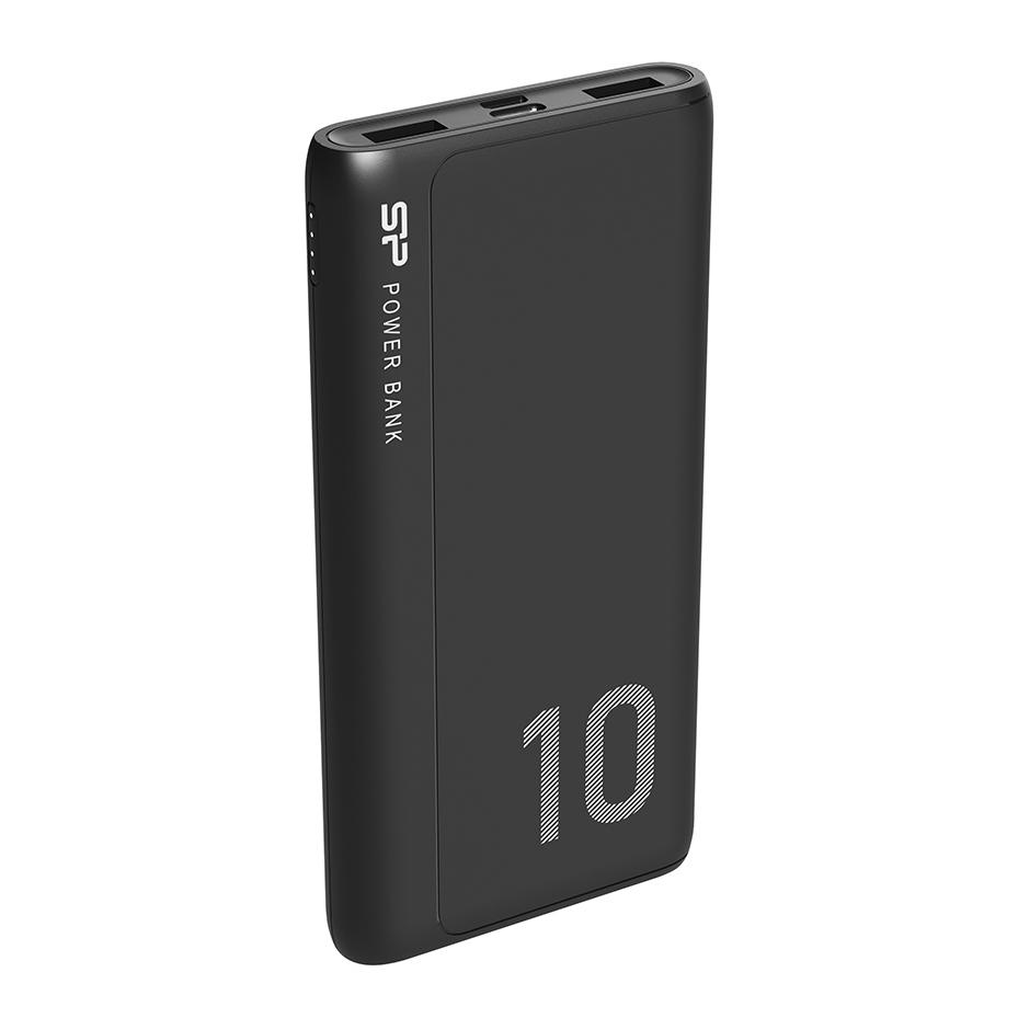 SILICON POWER power bank GP15, 10000mAh, 2x USB output, 2.1A, μαύρο | eLabstore.gr SILICON POWER power bank GP15, 10000mAh, 2x USB output, 2.1A, μαύρο | Αξεσουάρ κινητών | elabstore.gr