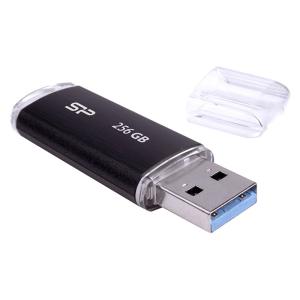 SILICON POWER USB Flash Drive Blaze B02, 256GB, USB 3.2, μαύρο | Συνοδευτικά PC | elabstore.gr