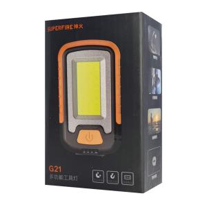 SUPFIRE φακός εργασίας G21, COB LED, 10W, 3600mAh, 650lm, IP43 | Φωτισμός | elabstore.gr