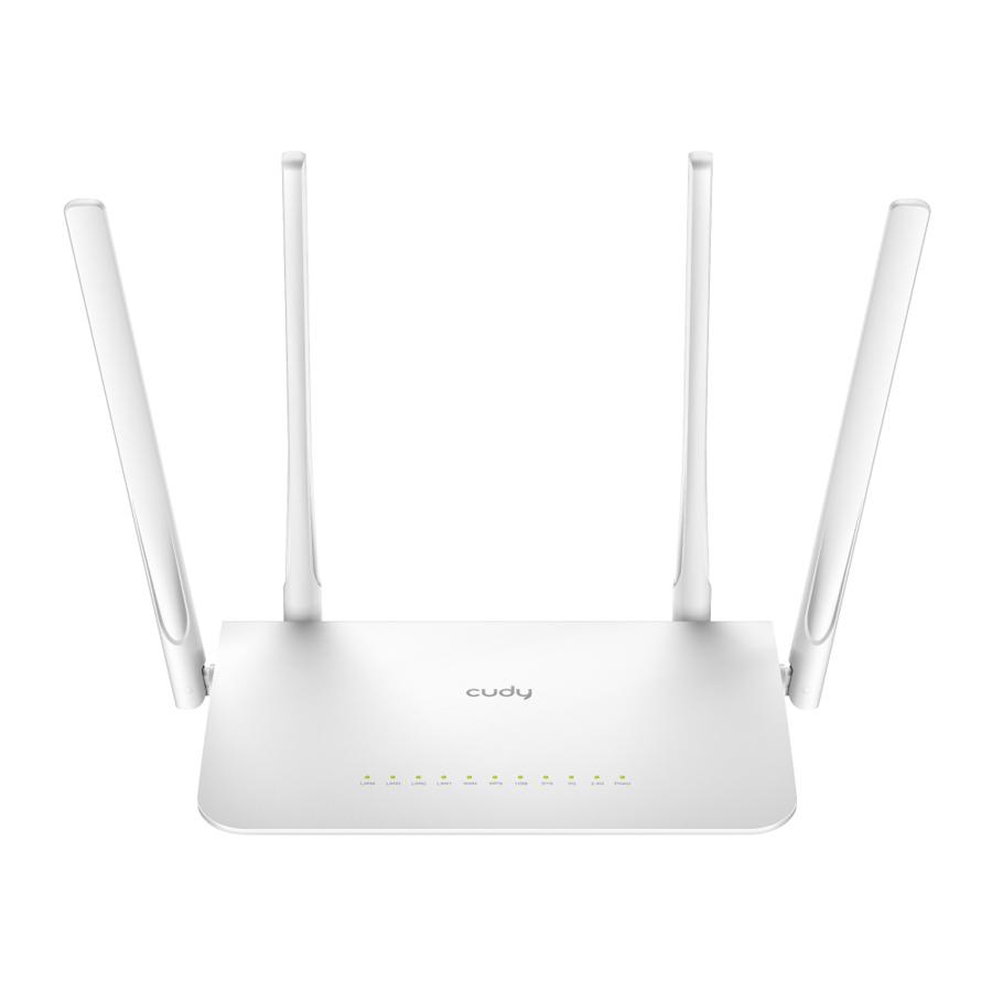 CUDY Wi-Fi mesh router WR1300, AC1200 1200Mbps, 5x Ethernet ports | eLabstore.gr CUDY Wi-Fi mesh router WR1300, AC1200 1200Mbps, 5x Ethernet ports | Δικτυακά | elabstore.gr