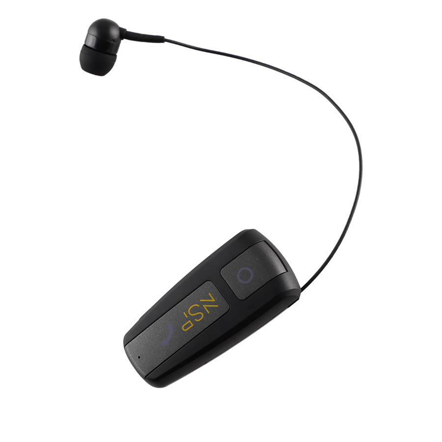 Ακουστικό Bluetooth V5.3 Retractable Clip on Headset Vibration + Anti-Lost NSP BN220 | eLabstore.gr Ακουστικό Bluetooth V5.3 Retractable Clip on Headset Vibration + Anti-Lost NSP BN220 | Περιφερειακά | elabstore.gr