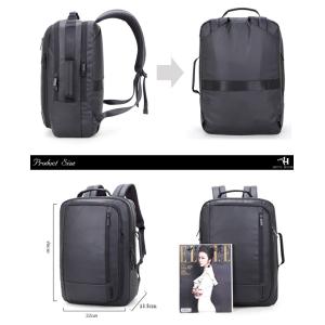 ARCTIC HUNTER τσάντα πλάτης 1500362 με θήκη laptop 15.6", μαύρη | Προσωπική Φροντίδα | elabstore.gr