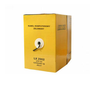 UTP CAT-5e 305m Χαλκός PVC+PE+GEL για εξωτερική χρήση LX2902 | Δικτυακά & Τηλεφωνίας | elabstore.gr