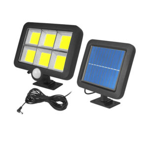 Ηλιακός Επιτοίχιος προβολέας 10W LED με μπαταρία 1800mA και αισθητήρα κίνησης | Φωτισμός | elabstore.gr