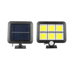 Ηλιακός Επιτοίχιος προβολέας 10W LED με μπαταρία 1800mA και αισθητήρα κίνησης | Φωτισμός | elabstore.gr