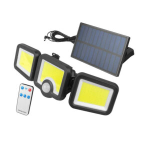 Ηλιακός Επιτοίχιος προβολέας 10W LED με μπαταρία 1800mA και αισθητήρα κίνησης | Φωτισμός | elabstore.gr