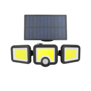 Ηλιακός Επιτοίχιος προβολέας 10W LED με μπαταρία 1800mA και αισθητήρα κίνησης | Φωτισμός | elabstore.gr