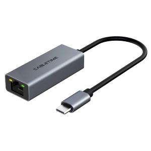 CABLETIME αντάπτορας USB Type-C σε RJ45 CML100, 100Mbps, 0.15m, γκρι | Δικτυακά | elabstore.gr
