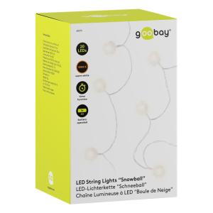 GOOBAY LED λαμπάκια Snowball 60273, 3000K, 5lm, 20 LED, 3.15m | Οικιακός εξοπλισμός | elabstore.gr
