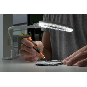 GOOBAY μεγεθυντικός φακός 60359 με κλιπ & βάση, LED, 3 διόπτρες 1.75x | Εργαλεία | elabstore.gr