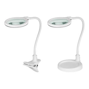 GOOBAY μεγεθυντικός φακός 60359 με κλιπ & βάση, LED, 3 διόπτρες 1.75x | Εργαλεία | elabstore.gr