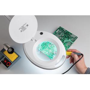 GOOBAY μεγεθυντικός φακός 60360 με σφιγκτήρα, LED, 3 διόπτρες 1.75x | Εργαλεία | elabstore.gr