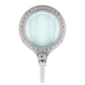 GOOBAY μεγεθυντικός φακός 60365 με κλιπ, LED, 3 διόπτρες 1.75x, λευκός | Εργαλεία | elabstore.gr