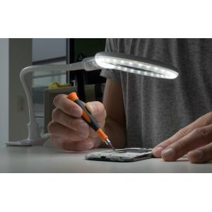 GOOBAY μεγεθυντικός φακός 60365 με κλιπ, LED, 3 διόπτρες 1.75x, λευκός | Εργαλεία | elabstore.gr
