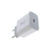 Universal USB-C FastTravel Wall Charger 5VDC/3A (20W) Λευκό Well PSUP-USB-WPD2003WE-WL | Περιφερειακά | elabstore.gr