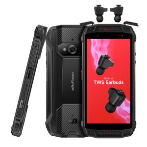 ULEFONE smartphone Armor 15, με TWS earphones, 5.45", 6/128GB, μαύρο | Mobile Συσκευές | elabstore.gr