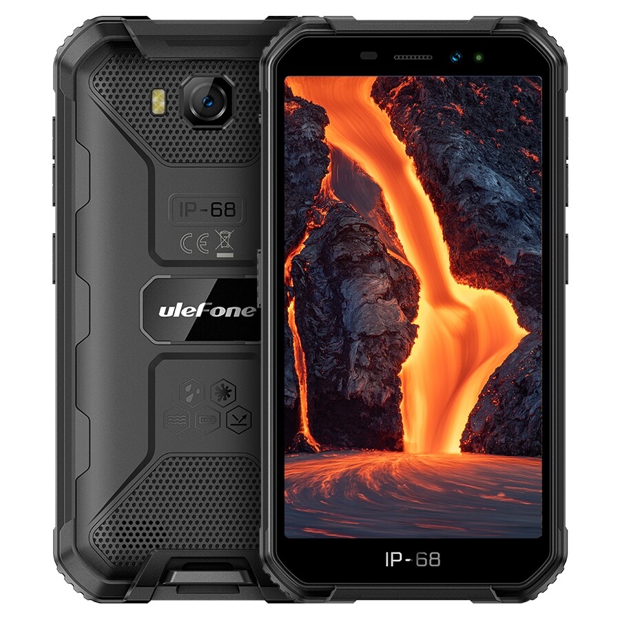 ULEFONE smartphone Armor X6 Pro, 5", 4/32B, IP68/IP69K, 4000mAh, μαύρο | eLabstore.gr ULEFONE smartphone Armor X6 Pro, 5", 4/32B, IP68/IP69K, 4000mAh, μαύρο | Mobile Συσκευές | elabstore.gr