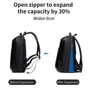 ARCTIC HUNTER τσάντα πλάτης B00487 θήκη laptop 15.6", λουκέτο TSA, μαύρη | Προσωπική Φροντίδα | elabstore.gr