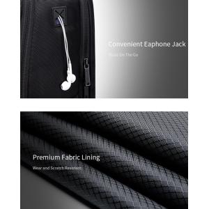 ARCTIC HUNTER τσάντα πλάτης B00498 με θήκη laptop 15.6", μαύρη | Προσωπική Φροντίδα | elabstore.gr