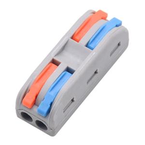 POWERTECH κλέμα σύνδεσης καλωδίων HUH-0090, 2 θέσεων, 0.08mm-4mm², 10τμχ | Εργαλεία | elabstore.gr