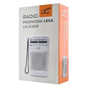 LTC φορητό ραδιόφωνο LXLTC2029 με θύρα ακουστικών 3.5mm, γκρι | Εικόνα & Ήχος | elabstore.gr