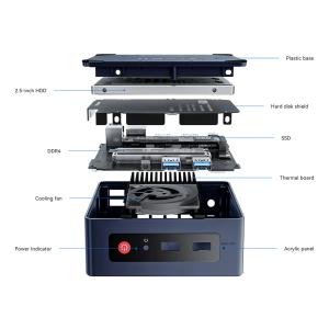 BEELINK mini PC Mini S, Intel CPU N5095, 8GB, 256GB SSD, Windows 11 Pro | PC & Αναβάθμιση | elabstore.gr
