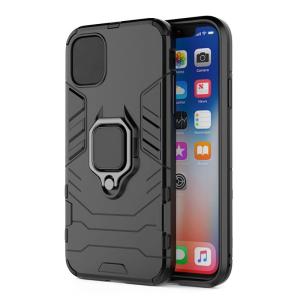 POWERTECH Θήκη Ring Armor MOB-1746 για iPhone 14, μαύρη | Αξεσουάρ κινητών | elabstore.gr