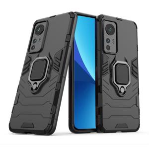 POWERTECH Θήκη Ring Armor MOB-1750 για Xiaomi 12/12X, μαύρη | Αξεσουάρ κινητών | elabstore.gr