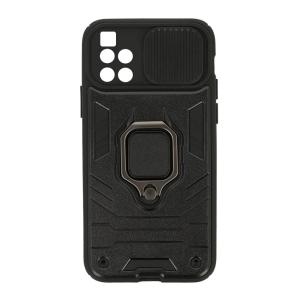 POWERTECH Θήκη Ring Lens για Xiaomi Note 11 5G/Poco M4 Pro 5G, μαύρη | Αξεσουάρ κινητών | elabstore.gr