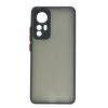 POWERTECH Θήκη Color Button MOB-1758 για Xiaomi 12/12X, μαύρη | Αξεσουάρ κινητών | elabstore.gr