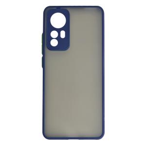 POWERTECH Θήκη Color Button MOB-1759 για Xiaomi 12/12X, μπλε | Αξεσουάρ κινητών | elabstore.gr