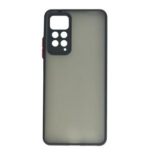 POWERTECH Θήκη Color Button MOB-1760, Xiaomi Redmi Note 11/11S, μαύρη | Αξεσουάρ κινητών | elabstore.gr