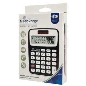 MEDIARANGE αριθμομηχανή MROS190, ηλιακό & μπαταρία, 10 ψηφία, μαύρο | eLabstore.gr MEDIARANGE αριθμομηχανή MROS190, ηλιακό & μπαταρία, 10 ψηφία, μαύρο | Αναλώσιμα - Είδη Γραφείου | elabstore.gr