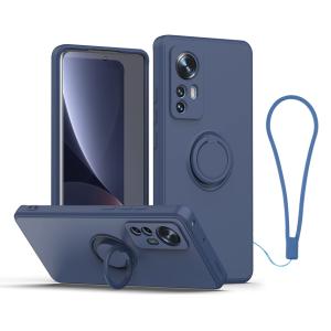 VENNUS Θήκη Silicone Ring VNS-0063 για Xiaomi 12, μπλε | Αξεσουάρ κινητών | elabstore.gr
