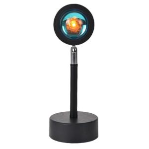 LED φωτιστικό sunset ZD67C, 4 εφέ φωτισμού, 180°, 2.5W, μαύρο | Φωτισμός | elabstore.gr