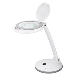 GOOBAY μεγεθυντικός φακός 60363 με βάση, LED, 3 διόπτρες 1.75x, λευκός | Εργαλεία | elabstore.gr