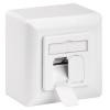 GOOBAY επιτοίχια πρίζα CAT 6 68244, 2x RJ45, 80x80mm, λευκή | Εργαλεία | elabstore.gr