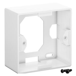 GOOBAY επιτοίχια πρίζα CAT 6 68244, 2x RJ45, 80x80mm, λευκή | Εργαλεία | elabstore.gr