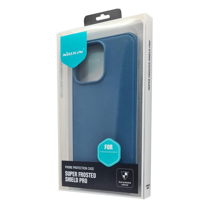 NILLKIN θήκη Super Frosted Shield Pro για Apple iPhone 14, μπλε | eLabstore.gr NILLKIN θήκη Super Frosted Shield Pro για Apple iPhone 14, μπλε | Αξεσουάρ κινητών | elabstore.gr