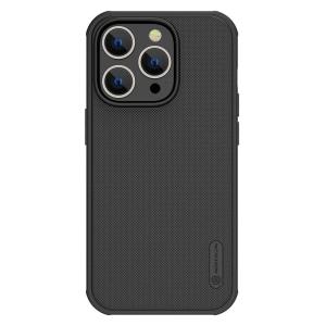 NILLKIN θήκη Super Frosted Shield Pro για Apple iPhone 14 Pro, μαύρη | Αξεσουάρ κινητών | elabstore.gr