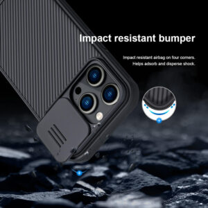 NILLKIN θήκη CamShield Pro για Apple iPhone 14 Pro, μαύρη | eLabstore.gr NILLKIN θήκη CamShield Pro για Apple iPhone 14 Pro, μαύρη | Αξεσουάρ κινητών | elabstore.gr
