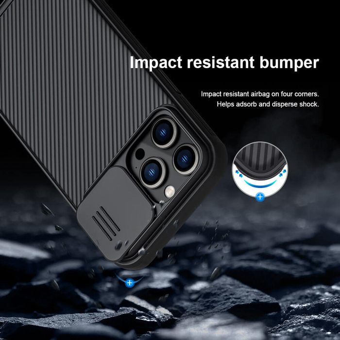 NILLKIN θήκη CamShield Pro για Apple iPhone 14 Pro Max, μαύρη | eLabstore.gr NILLKIN θήκη CamShield Pro για Apple iPhone 14 Pro Max, μαύρη | Αξεσουάρ κινητών | elabstore.gr