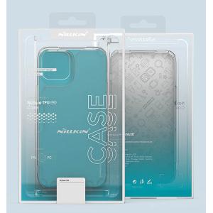 NILLKIN θήκη Nature Pro για Apple iPhone 14, μπλε & διάφανη | Αξεσουάρ κινητών | elabstore.gr