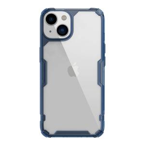 NILLKIN θήκη Nature Pro για Apple iPhone 14, μπλε & διάφανη | Αξεσουάρ κινητών | elabstore.gr